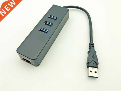 USB 3.0 Ethernet apter with 3 Ports USB3.0 HUB USB RJ45 Gi