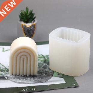 Silicone Candle Mold U-shaped Rainbow Bridge Arch