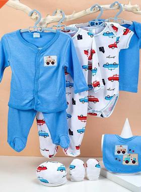 Baby clothes from October to December, cotton crawling cloth