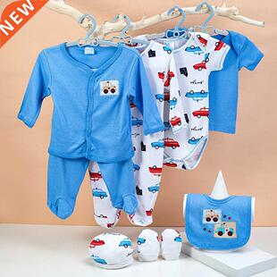 Baby clothes from October to December, cotton crawling cloth