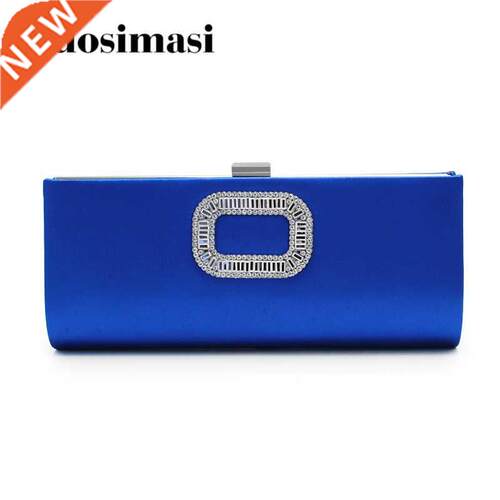 New blue and gold evening bags top quality day clutch bag e