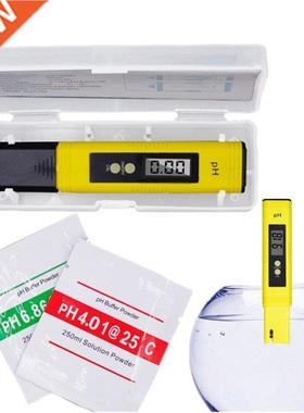 10pcs Protable Digital PH Meter LCD Pen Monitor 0.01 Tester
