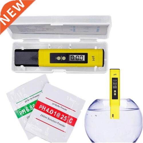10pcs Protable Digital PH Meter LCD Pen Monitor 0.01 Tester