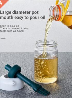 1pc Brush Oil Bottle Press The Oil Control Combo Seasoning