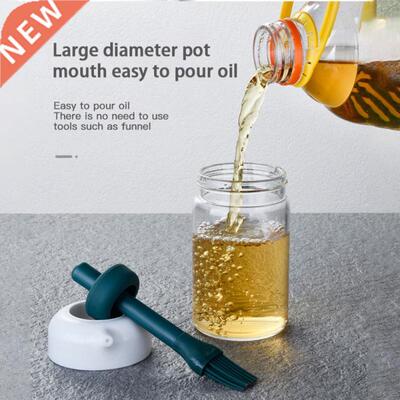 1pc Brush Oil Bottle Press The Oil Control Combo Seasoning