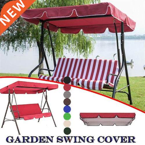Summer Garden Swing Canopy Top Cover Waterproof Outdoor