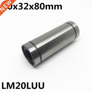 2pcs LM20LUU long type 20x32x80mm 20mm lnear ball bearng L