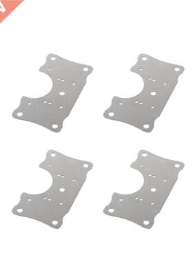 4 PCS Hinge Repair Plate Cabinet Door Hinge Repair Plate Sta