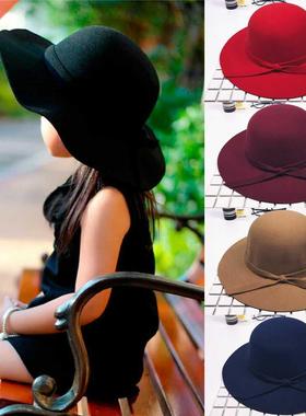 2019 Baby Summe Accessoies Sweet Gils Kids Bowknot Hat Bo