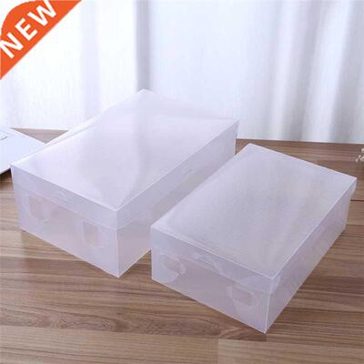 6pcs Transparent Shoe Box orage Clear Plaic Shoe Boxes