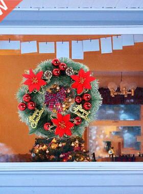Glitter Scene Lyout Wll Decor Hnging Merry Xms