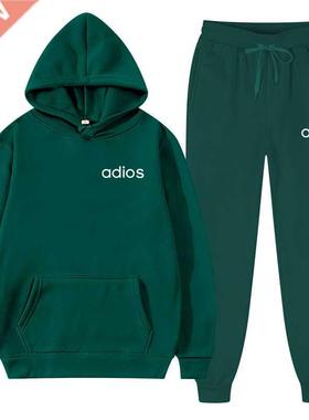 2021 Autumn And Winter Hoodies+Pants 2PCS Sets Men's New Jog