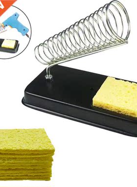Electric Soldering Iron Stand Holder with Welding Cleaning S