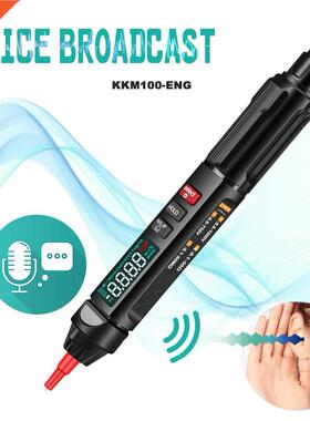KKMOOM KKM100-ENG Intelligent Multimeter Pen Digital Meter D