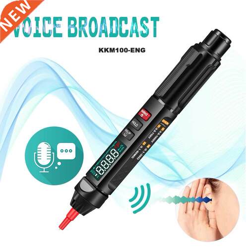 KKMOOM KKM100-ENG Intelligent Multimeter Pen Digital Meter D
