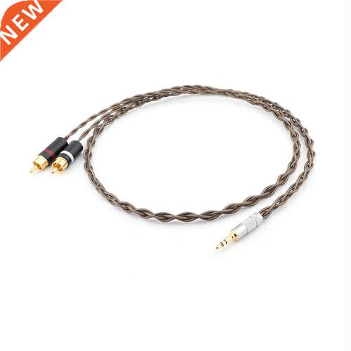HI-End Odin Silver Plated 2RCA Audio Cable To .5mm Plug Aud
