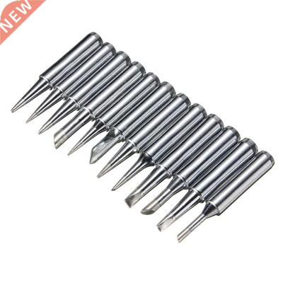 12Pc Solder Soldering Iron Tip for Hakko Station 900M-T Rewo
