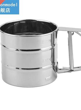 Stinless Steel Mesh Flour Sifter Mechnicl Bking Icing Su