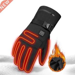 Windproof Motorcycle Electric Heated Gloves Touch Screen