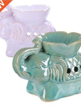 Thailand Style Candle Holder Gift Petal Elephant