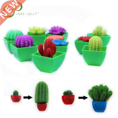 20pcs Magic Plant Flowers Growing In Water Cactus Toys Soaki