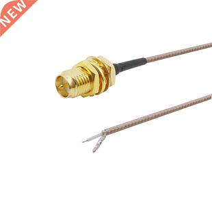 RP SM Femle Bulkhed to PCB Solder RF Coxil Connector R