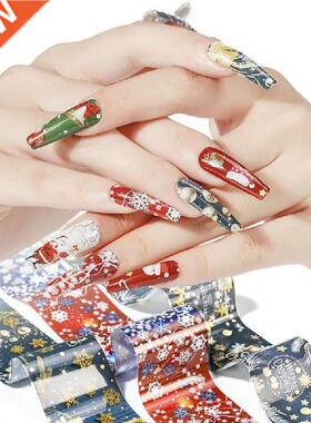 Nail Sticker Christmas Patterns Winter Xmas Nail Sticker