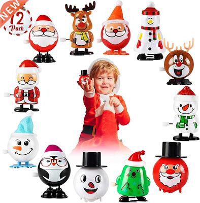 The winding sting will walk Santa Claus elk enguin snowman