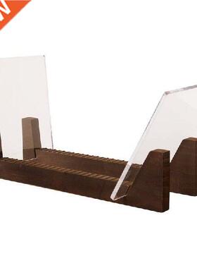 Vnyl Record Storage Holder - Acrylc Ends - Dsplay Your