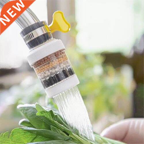 Universal Kitchen Faucet 5-layers Purifier Tap Filter Water