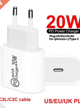 EU Wall Charge USB Type C Quick Charge Portable Fast USB Tra