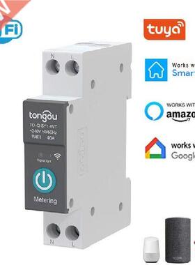 TUYA With Metering WIFI Smart Circuit Breaker 1P 6A DIN