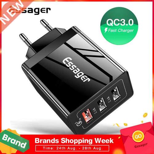 Essager 30W Quick Charge 3.0 SB Charger QC3.0 QC Fast Charge