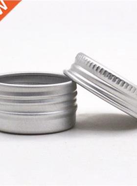 Aluminum Empty Cosmetic Cans Thread Lids Lip Balm
