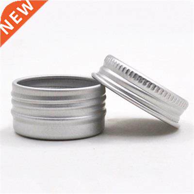 Aluminum Empty Cosmetic Cans Thread Lids Lip Balm