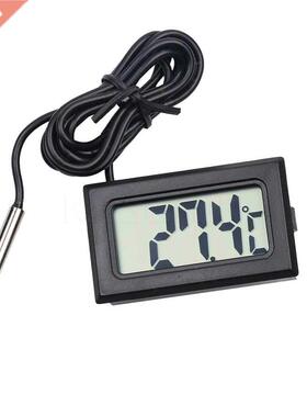 New Mini LCD Car Digital Thermometer Hygrometer Temperature