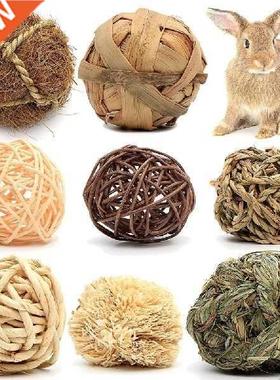 1/4PCS Primary Color Sepak Takraw Parrot Chewing Toy Ball