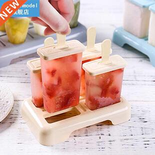 Newest Arrval ce Cream Mold 9 ce Popscle Mold Set, Reusa