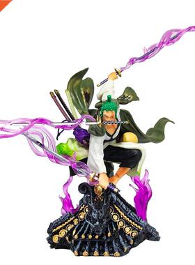 One Piece Action Figure Anime Figure GK Roof Kimono Roronoa