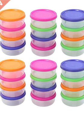 24 Pcs 150ML Convenient Mini Plastic Bowl Storage Food Case