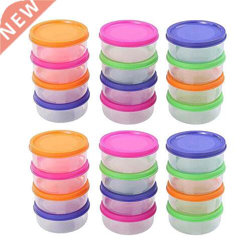 24 Pcs 150ML Convenient Mini Plastic Bowl Storage Food Case