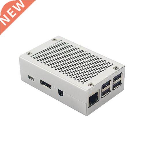 Rspberry Pi 3 Model B+ luminum Cse Metl Box Silver Color