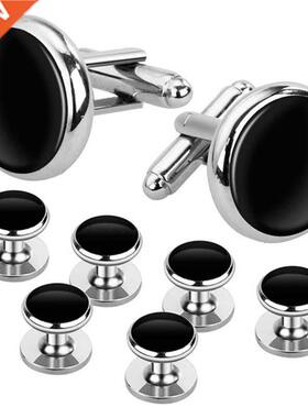Cufflinks and Studs Set for Tuxedo irts Business Wedding 2