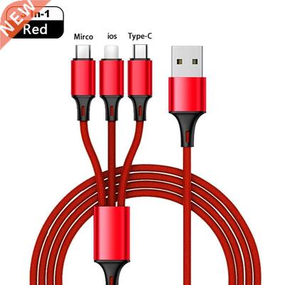 Hot Sell  In 1 Micro USB Type C Charger Cable Multi Usb Por