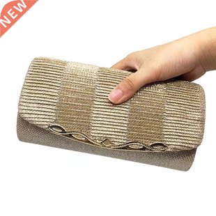 Fashion Shiny Evening Bag 8 Solid Colors Women Evening Clutc