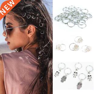 Hair Braid Dread Dreadlock Beads Clips Charms African Braids