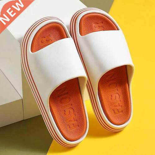 Women Outside Slippers Summer Runway Shoes EVA Soft Thick So