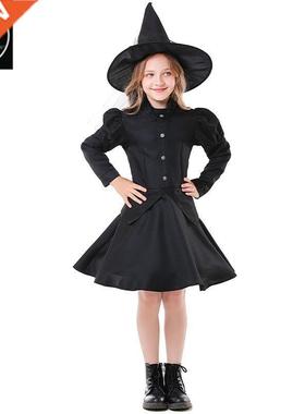 Halloween skirt children witch length 2 styles sister skirt