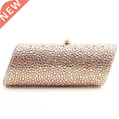 Gift Box women Gold green white pink red Crystl Women Eveni