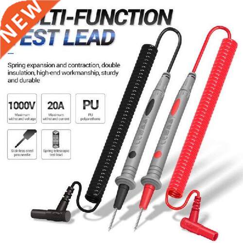 1 Pair 20A 1000V Probe Test Leads Pin For Digital